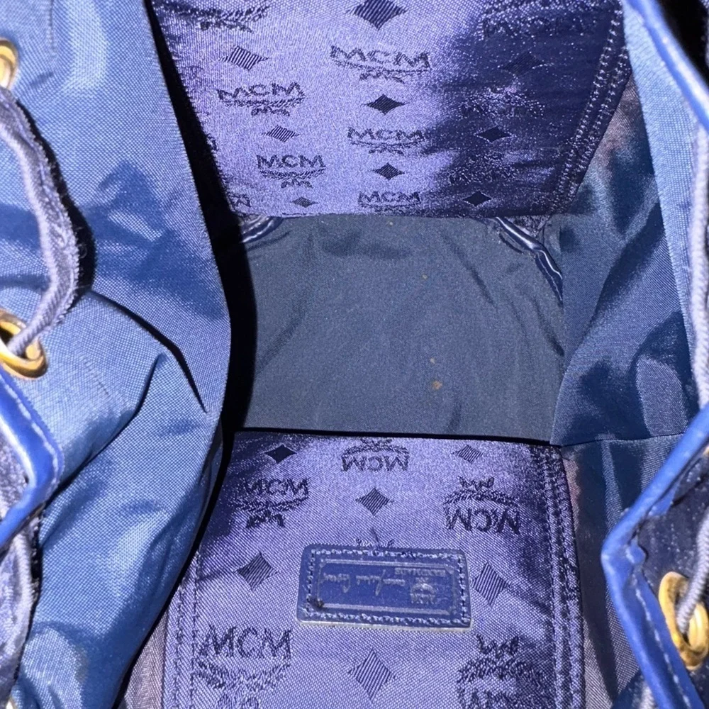MCM Vintage Drawstring Backpack